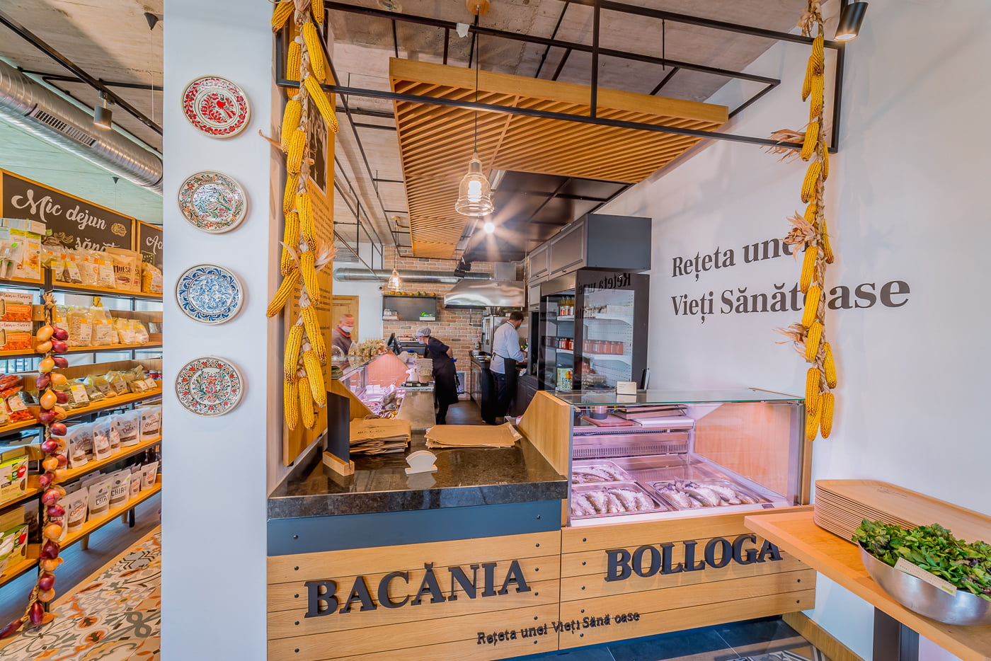 interior băcănie
